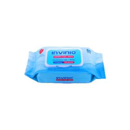 INVINIO DISINFECTANT WIPES, HOSPITAL GRADE